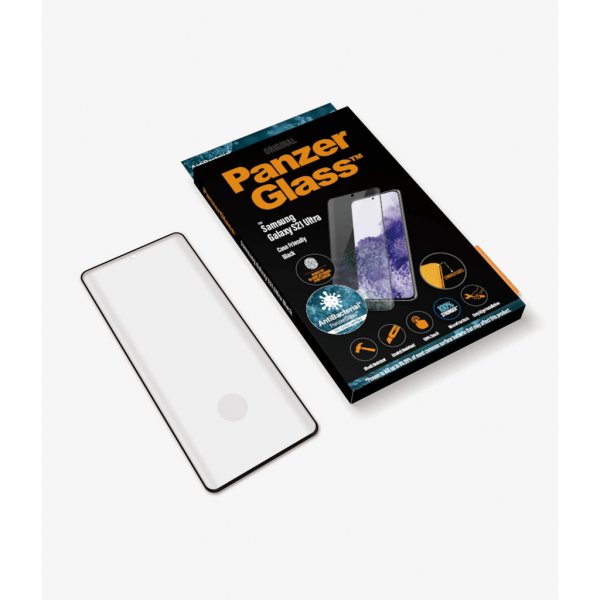 PanzerGlass Samsung Galaxy S21 Ultra Skjermbeskytter Case Friendly Fingerprint