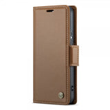 CaseMe Samsung Galaxy S22 Etui 023 Series Brun
