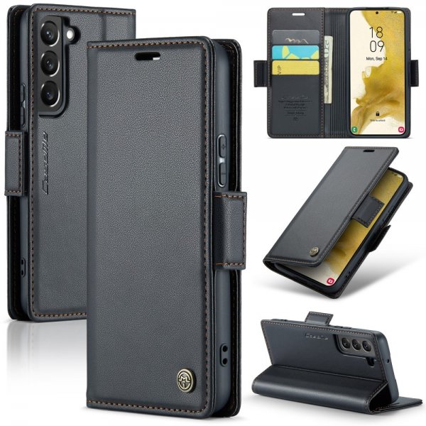 CaseMe Samsung Galaxy S22 Etui 023 Series Svart