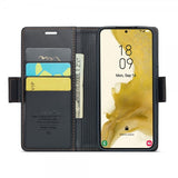 CaseMe Samsung Galaxy S22 Etui 023 Series Svart