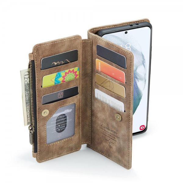 CaseMe Samsung Galaxy S22 Etui C30 Series Brun