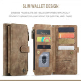 CaseMe Samsung Galaxy S22 Etui C30 Series Brun