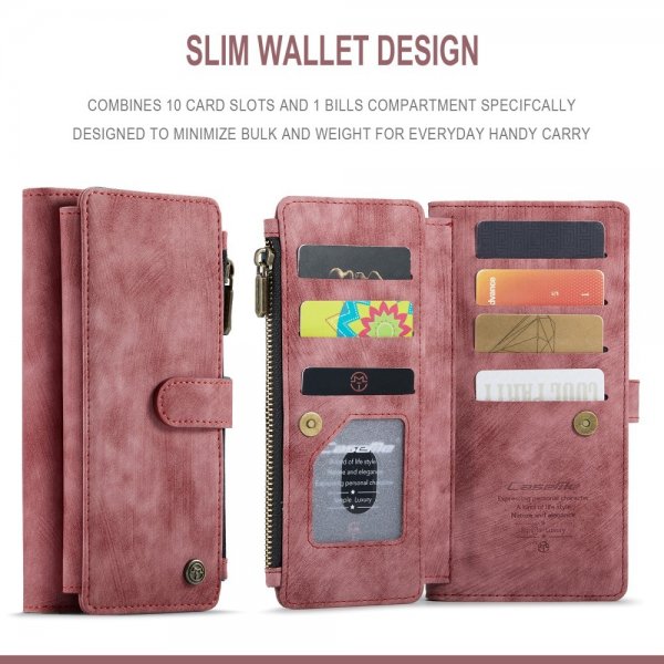 CaseMe Samsung Galaxy S22 Etui C30 Series Rød