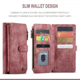CaseMe Samsung Galaxy S22 Etui C30 Series Rød