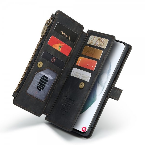 CaseMe Samsung Galaxy S22 Etui C30 Series Svart