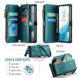 CaseMe Samsung Galaxy S22 Etui C36 Series Grønn
