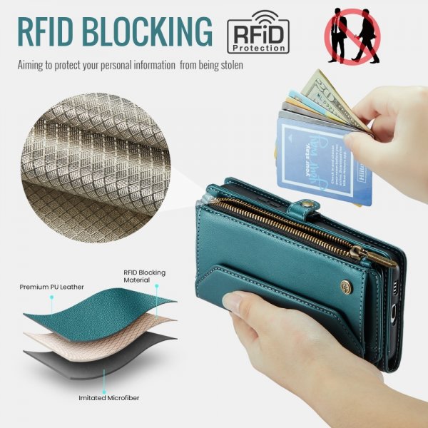 CaseMe Samsung Galaxy S22 Etui C36 Series Grønn