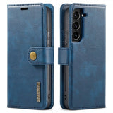 Dg.Ming Samsung Galaxy S22 Etui Avtagbart Deksel Blå
