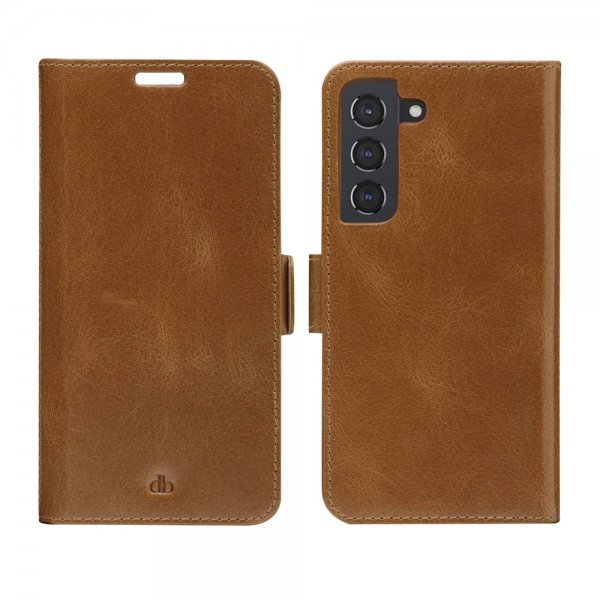 dbramante1928 Samsung Galaxy S22 Etui Lynge Avtakbart Deksel Tan