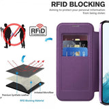 Samsung Galaxy S22 Etui MagSafe Lilla