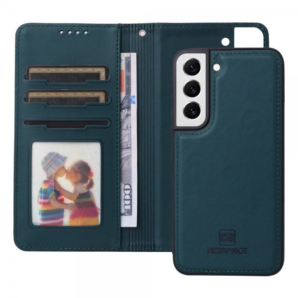 Betopnice Samsung Galaxy S22 Etui Avtagbart Deksel 005 Blå