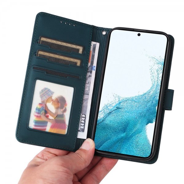 Betopnice Samsung Galaxy S22 Etui Avtagbart Deksel 005 Blå