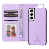 Betopnice Samsung Galaxy S22 Etui Avtagbart Deksel 005 Lilla