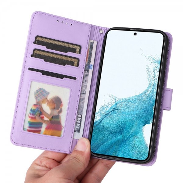 Betopnice Samsung Galaxy S22 Etui Avtagbart Deksel 005 Lilla