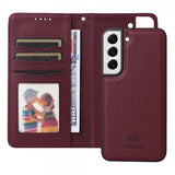 Betopnice Samsung Galaxy S22 Etui Avtagbart Deksel 005 Rød