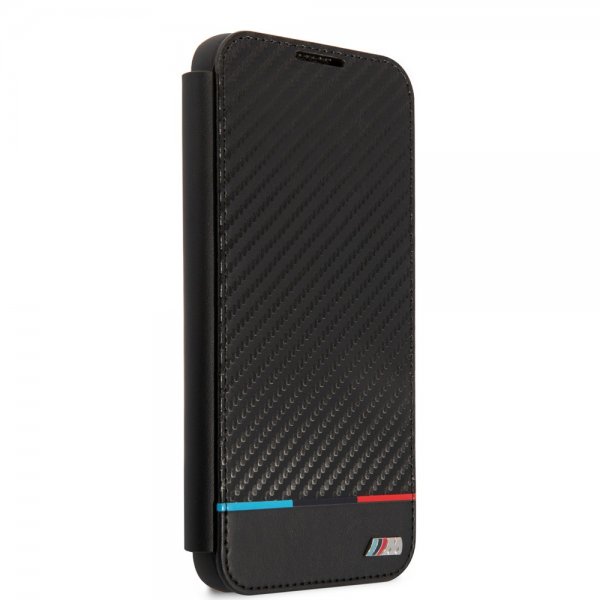 BMW Samsung Galaxy S22 Etui Tricolor Stripe Carbon Svart