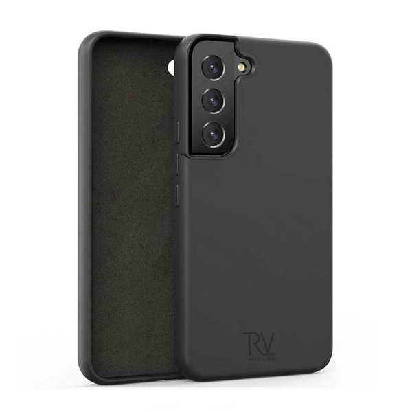 Rvelon Samsung Galaxy S22 Deksel Silikon Svart