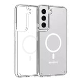 Samsung Galaxy S22 Deksel Glitter MagSafe Transparent