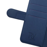 Rvelon Samsung Galaxy S22 Etui Detachable Wallet Case Blå