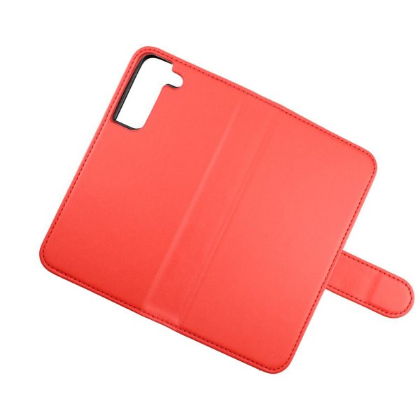 Rvelon Samsung Galaxy S22 Etui Detachable Wallet Case Rød