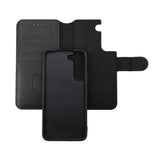 Rvelon Samsung Galaxy S22 Etui Detachable Wallet Case Svart