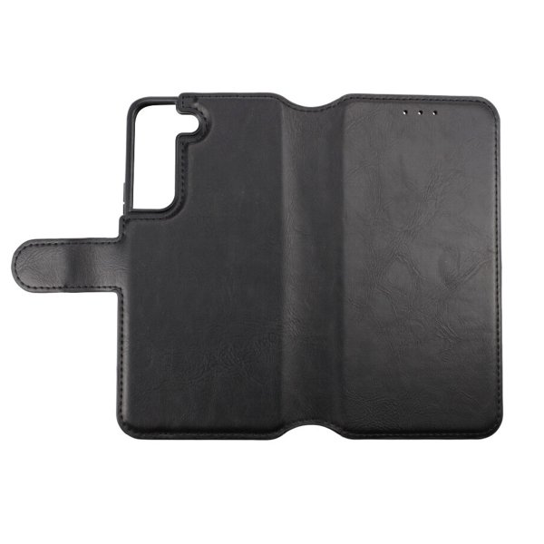 Rvelon Samsung Galaxy S22 Etui Detachable Wallet Case Svart
