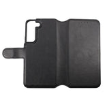 Rvelon Samsung Galaxy S22 Etui Detachable Wallet Case Svart