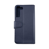 Rvelon Samsung Galaxy S22 Etui Utbrettbar Kortlomme Blå