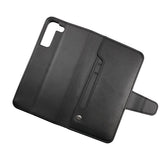 Rvelon Samsung Galaxy S22 Etui Utbrettbar Kortlomme Svart