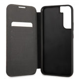 BMW Samsung Galaxy S22 Plus Etui Tricolor Stripe Carbon Svart