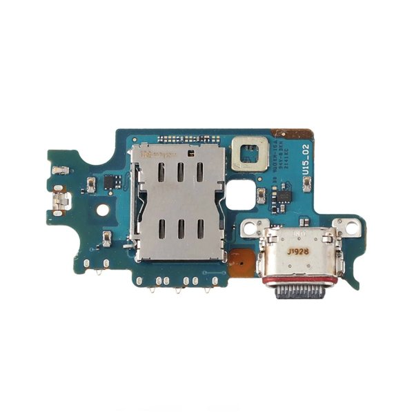 Samsung Galaxy S22 Plus ladekontakt med SIM-kortleser