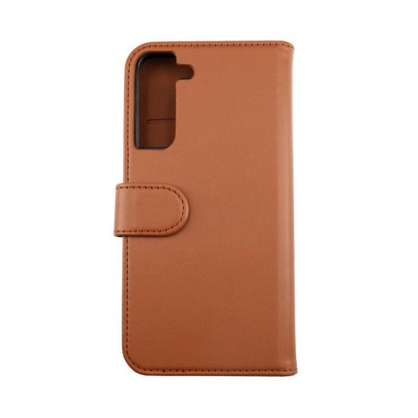 Rvelon Samsung Galaxy S22 Plus Etui Detachable Wallet Case Brun