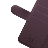 Rvelon Samsung Galaxy S22 Plus Etui Utbrettbar Kortlomme Lilla