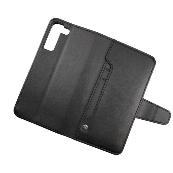 Rvelon Samsung Galaxy S22 Plus Etui Utbrettbar Kortlomme Svart