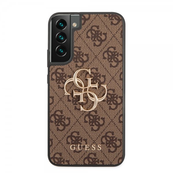 Guess Samsung Galaxy S22 Plus Deksel 4G Logo Brun