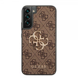 Guess Samsung Galaxy S22 Plus Deksel 4G Logo Brun