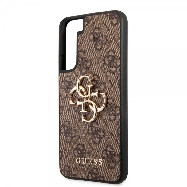 Guess Samsung Galaxy S22 Plus Deksel 4G Logo Brun