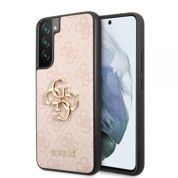 Guess Samsung Galaxy S22 Plus Deksel 4G Logo Rosa