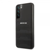 AMG Samsung Galaxy S22 Plus Deksel Debossed Lines Svart
