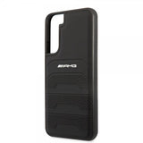 AMG Samsung Galaxy S22 Plus Deksel Debossed Lines Svart
