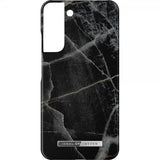 Ideal of Sweden Samsung Galaxy S22 Plus Deksel Fashion Case Black Thunder Marble