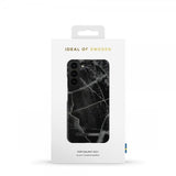 Ideal of Sweden Samsung Galaxy S22 Plus Deksel Fashion Case Black Thunder Marble