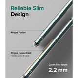 Ringke Samsung Galaxy S22 Plus Deksel Fusion Card Clear