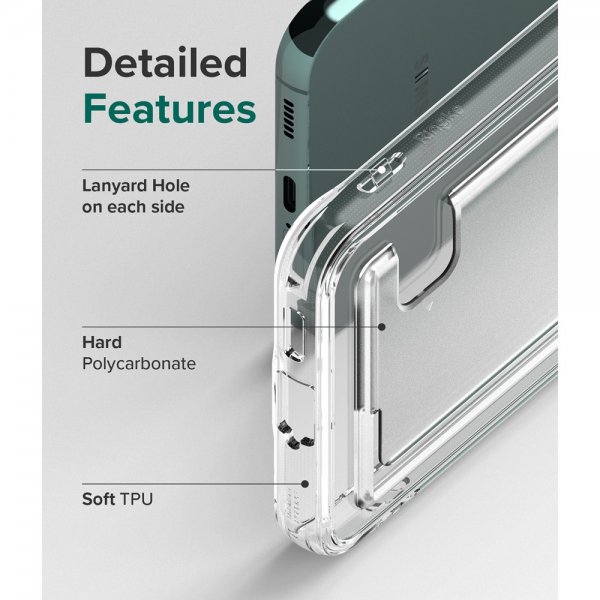 Ringke Samsung Galaxy S22 Plus Deksel Fusion Card Clear