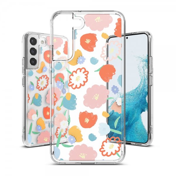Ringke Samsung Galaxy S22 Plus Deksel Fusion Design Floral