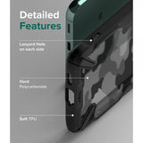 Ringke Samsung Galaxy S22 Plus Deksel Fusion-X Camo Black