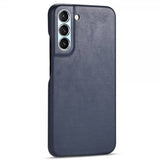 Samsung Galaxy S22 Plus Deksel Skinntekstur Blå