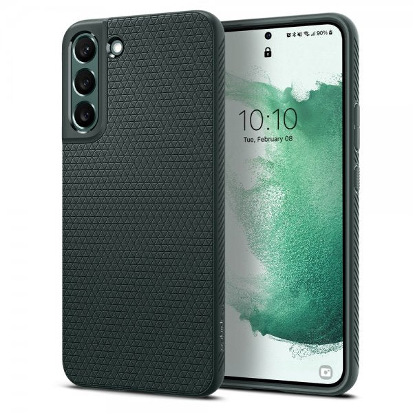 Spigen Samsung Galaxy S22 Plus Deksel Liquid Air Abyss Green