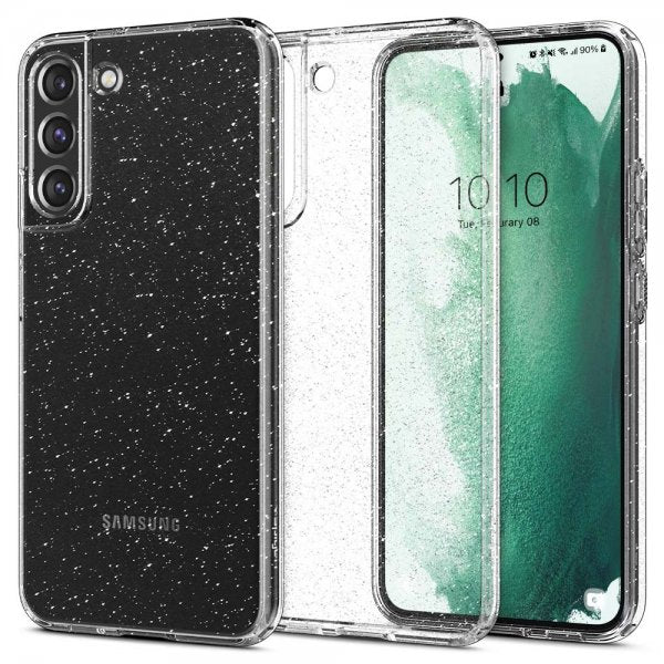 Spigen Samsung Galaxy S22 Plus Deksel Liquid Crystal Glitter Crystal Quartz