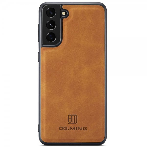 Dg.Ming Samsung Galaxy S22 Plus Deksel M2 Series Avtakbart Kortholder Brun